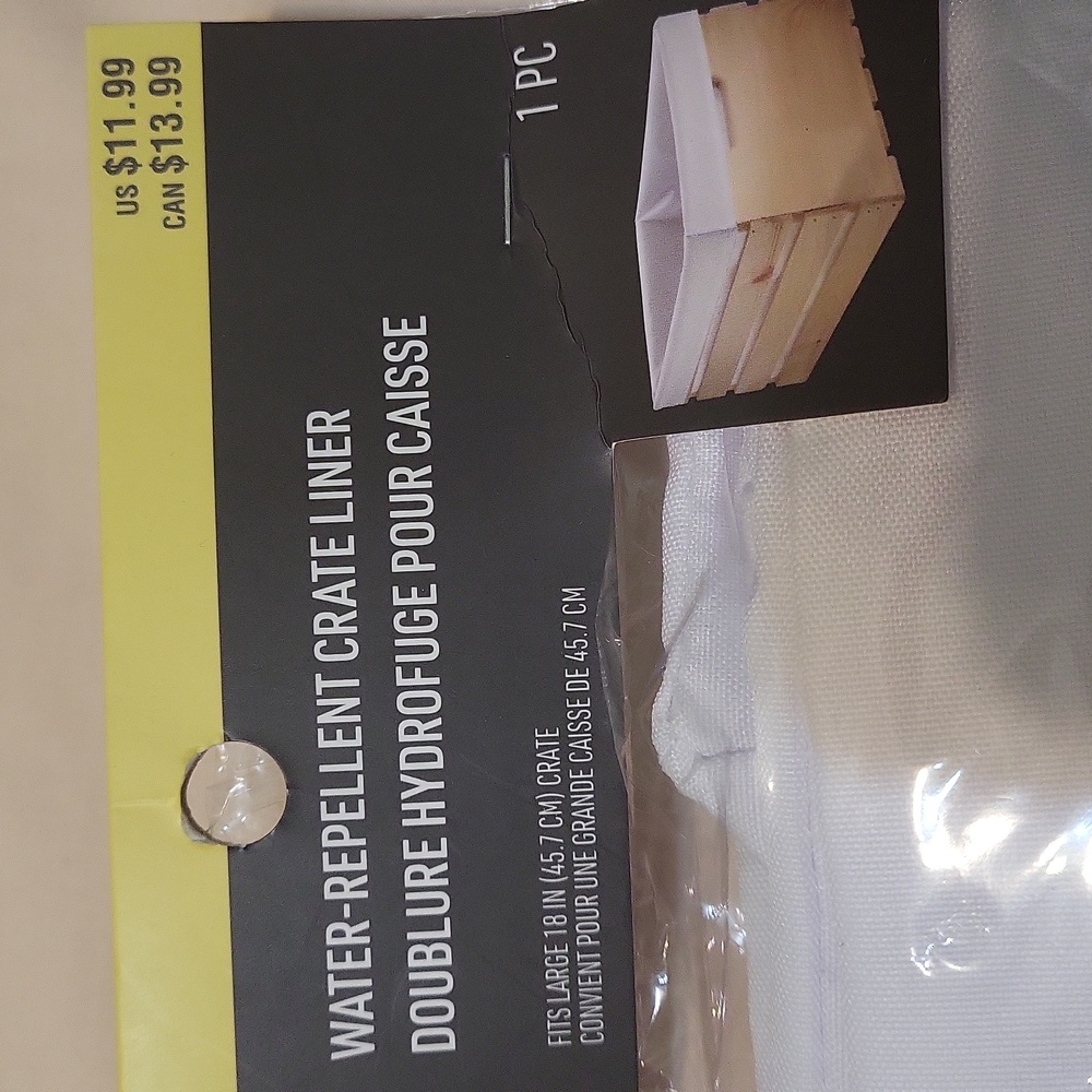 2 Water-Repellant Crate Liners - Picture 2 of 5